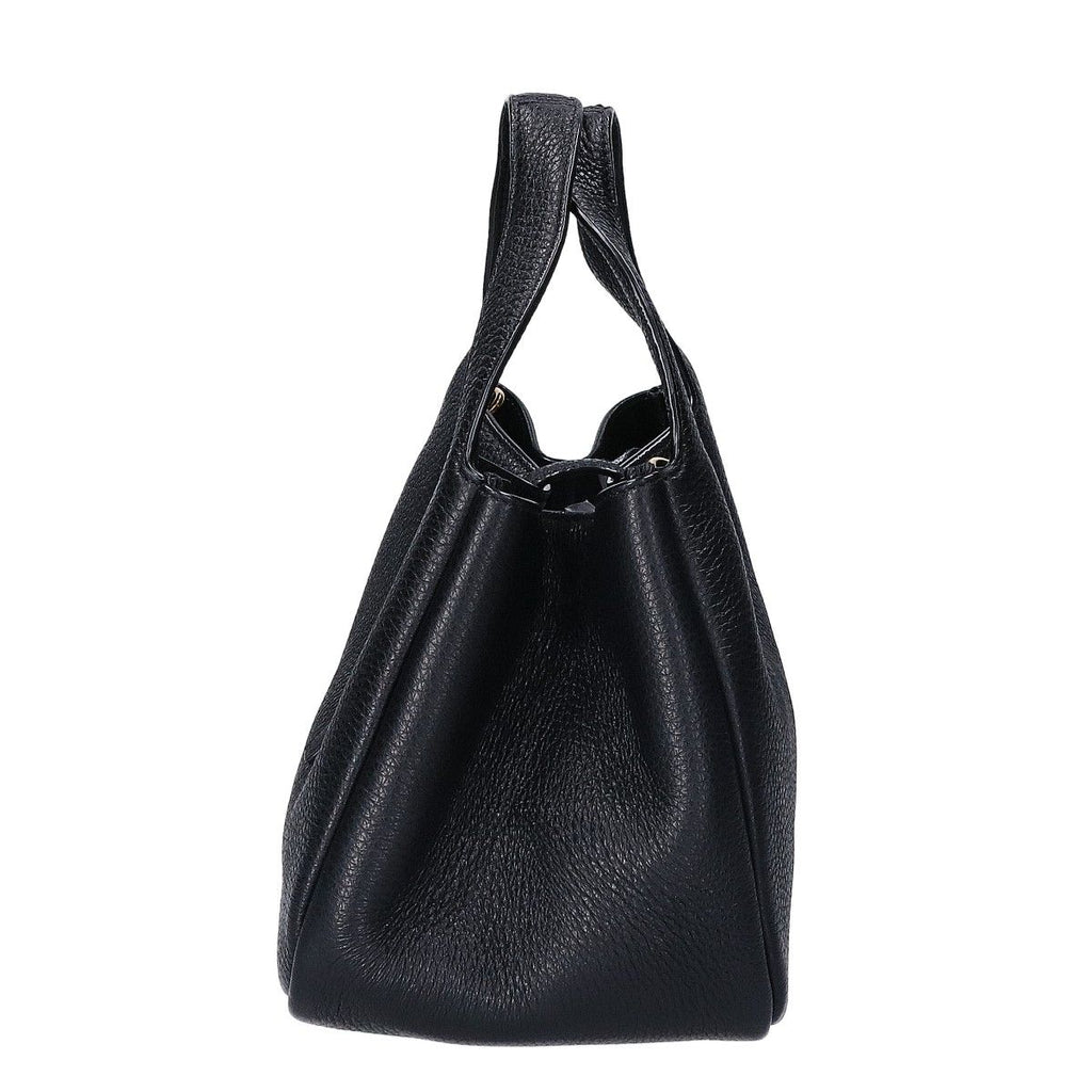 Saint Laurent Paris Le 5 A 7 Baby Bear Gray Leather 2-Way Shoulder Bag — view 3