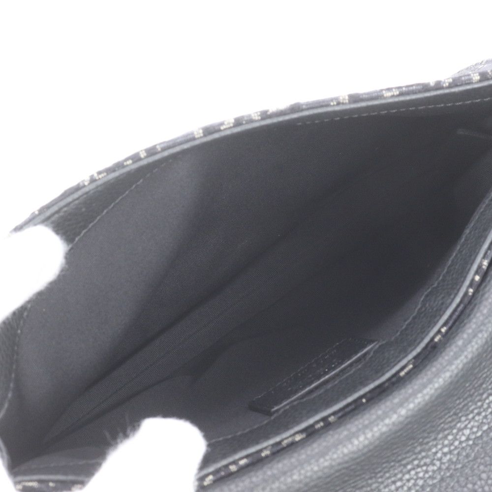 Dior Oblique Saddle Leather Shoulder Bag Crossbody Messenger — view 8