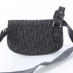 Dior Oblique Saddle Leather Shoulder Bag Crossbody Messenger — view 4