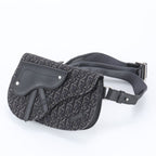 Dior Oblique Saddle Leather Shoulder Bag Crossbody Messenger