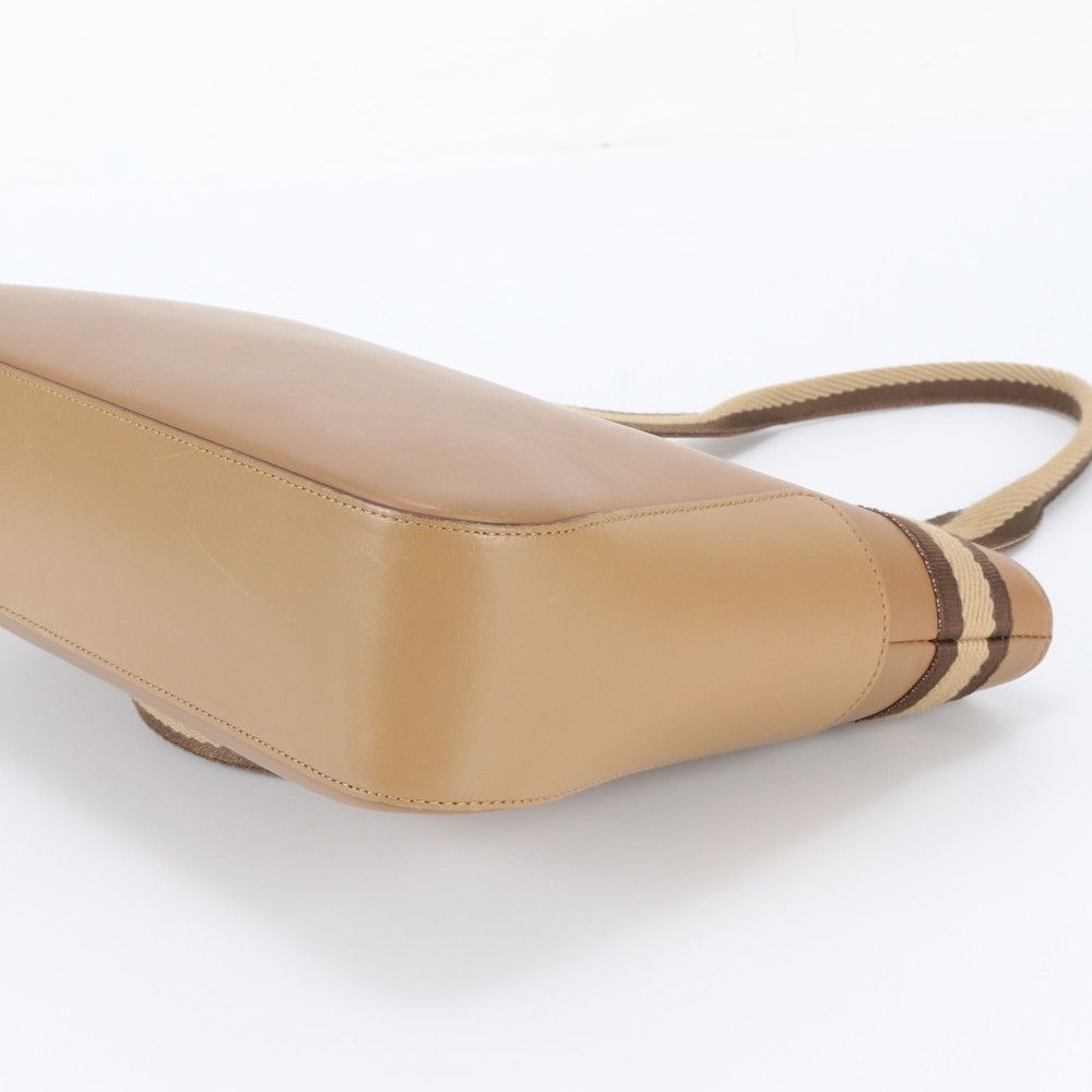 Gucci Leather Tote Bag Shoulder Hand Brown — view 4