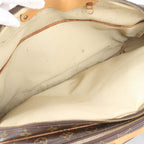 Louis Vuitton Monogram Alize Leather Boston Bag Tote Travel — view 7