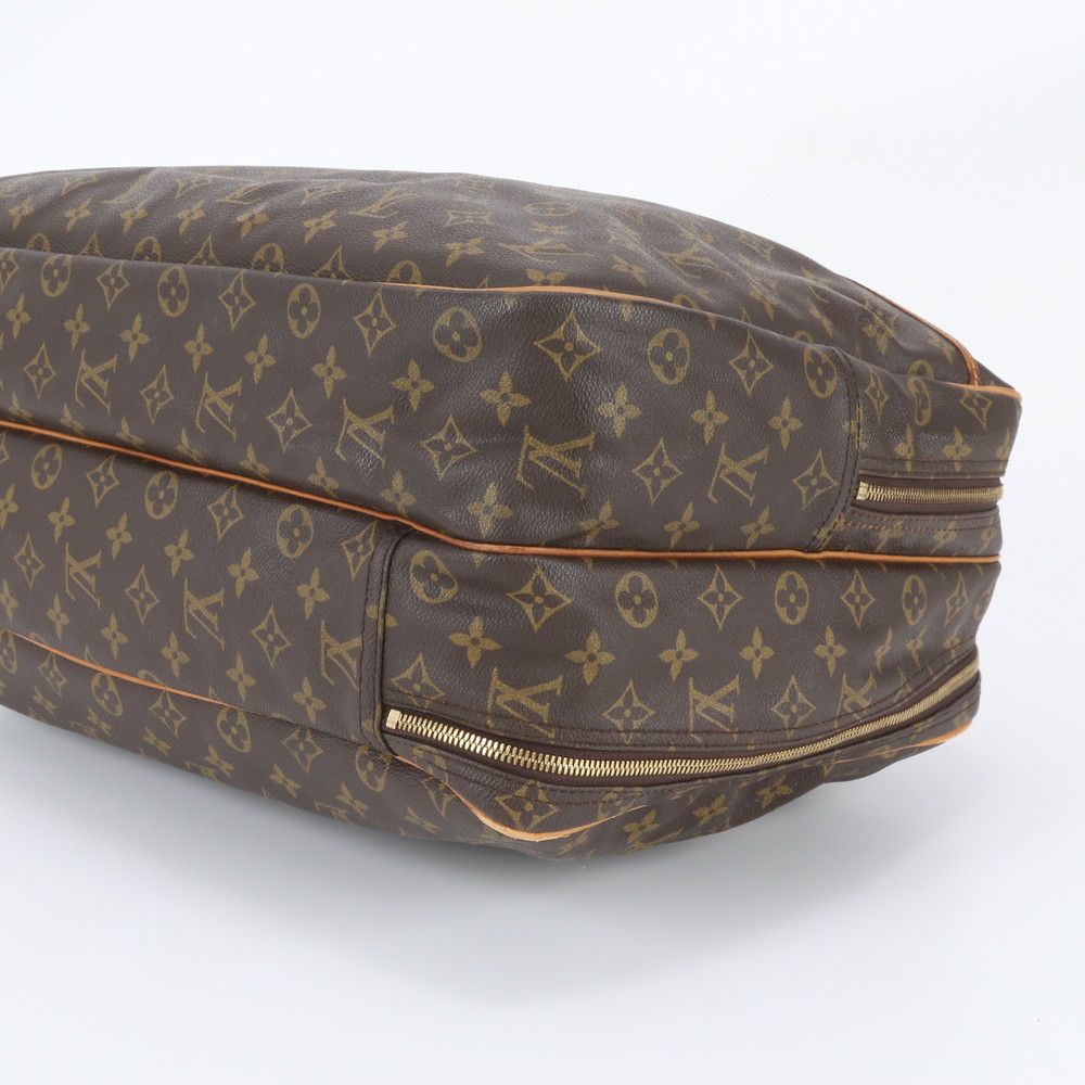 Louis Vuitton Monogram Alize Leather Boston Bag Tote Travel — view 4