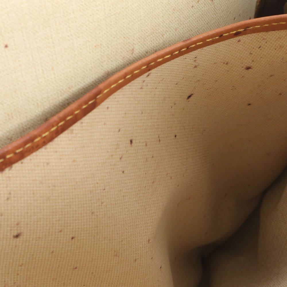 Louis Vuitton Monogram Alize Leather Boston Bag Tote Travel — view 8