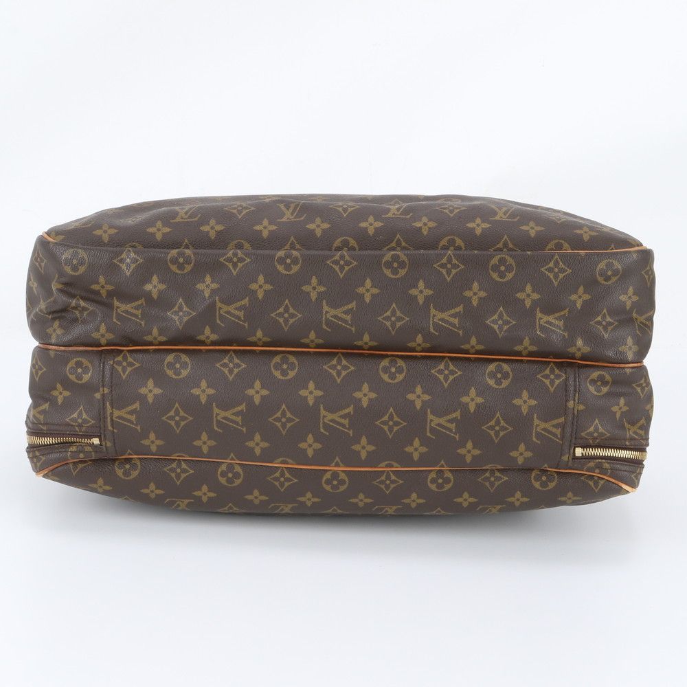 Louis Vuitton Monogram Alize Leather Boston Bag Tote Travel — view 6