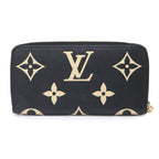Louis Vuitton Bicolor Monogram Empreinte Zippy Wallet Leather Black — view 2