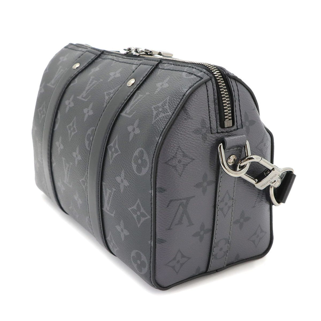 Louis Vuitton Monogram Eclipse Reverse City Keepall Shoulder Bag — view 3