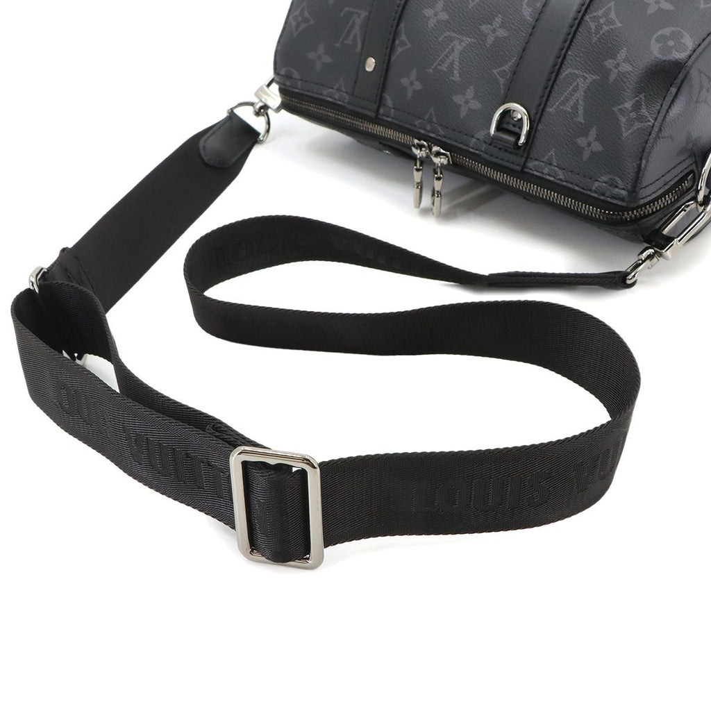 Louis Vuitton Monogram Eclipse Reverse City Keepall Shoulder Bag — view 5