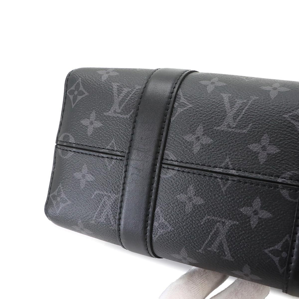 Louis Vuitton Monogram Eclipse Reverse City Keepall Shoulder Bag — view 8