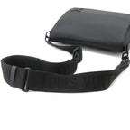 Louis Vuitton Aerogram Takeoff Messenger Shoulder Bag Leather Black — view 5