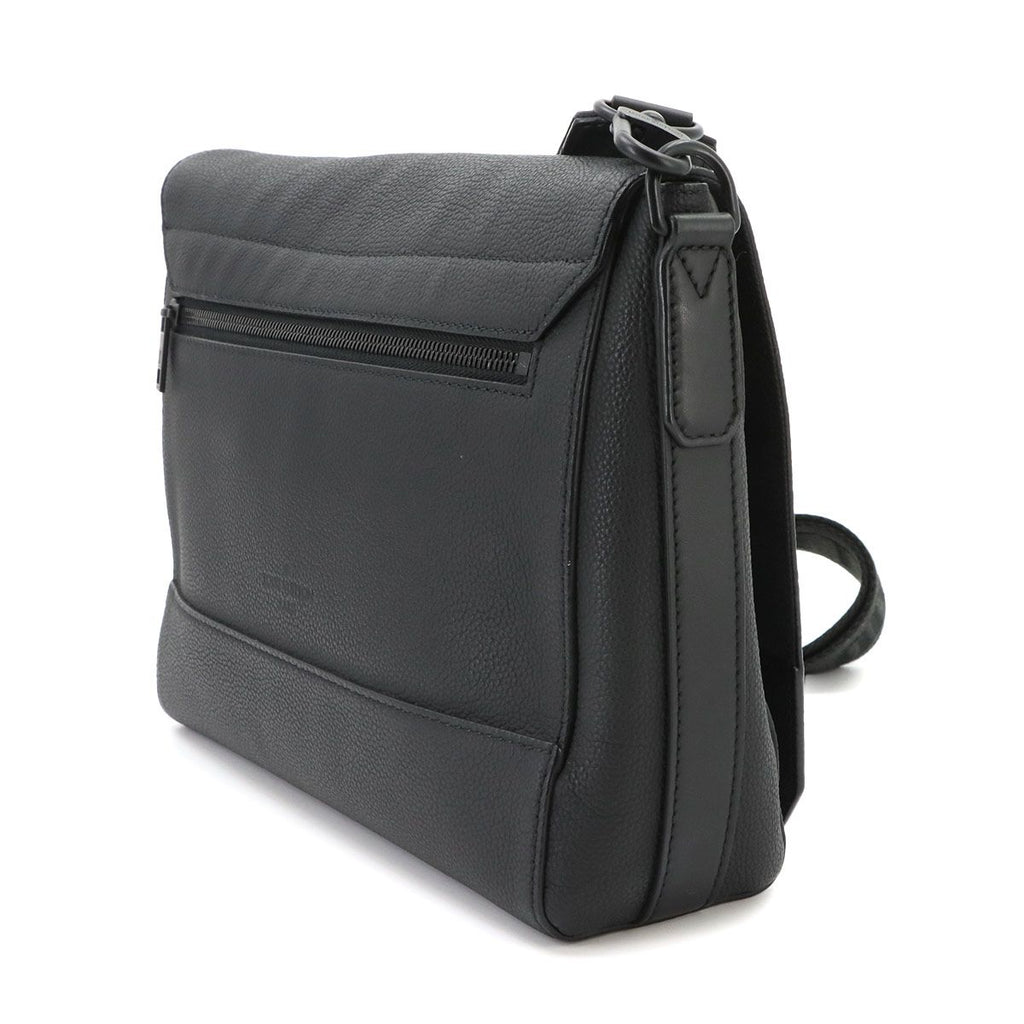 Louis Vuitton Aerogram Takeoff Messenger Shoulder Bag Leather Black — view 3