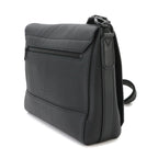 Louis Vuitton Aerogram Takeoff Messenger Shoulder Bag Leather Black — view 3