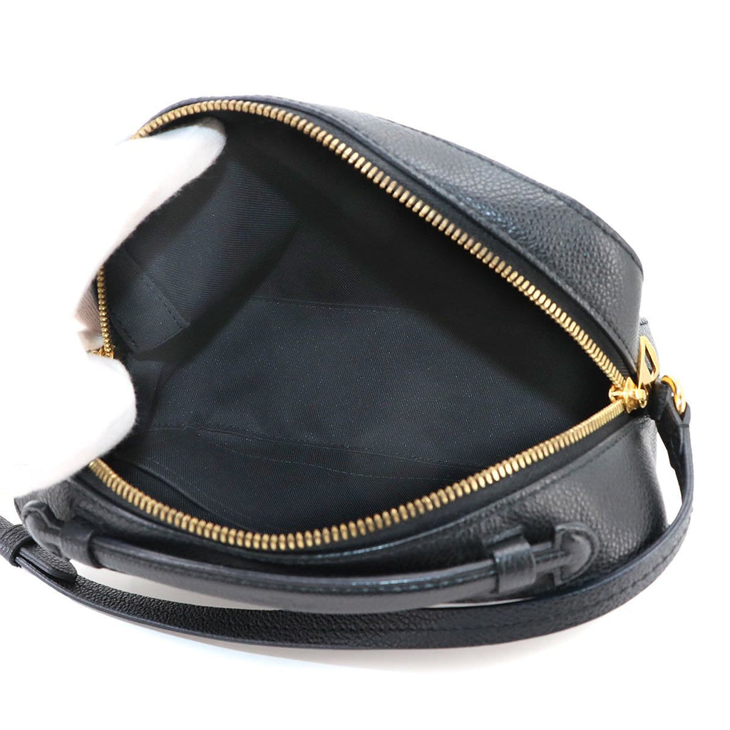 Louis Vuitton Monogram Empreinte Saintonge Shoulder Bag Leather Noir Black — view 6
