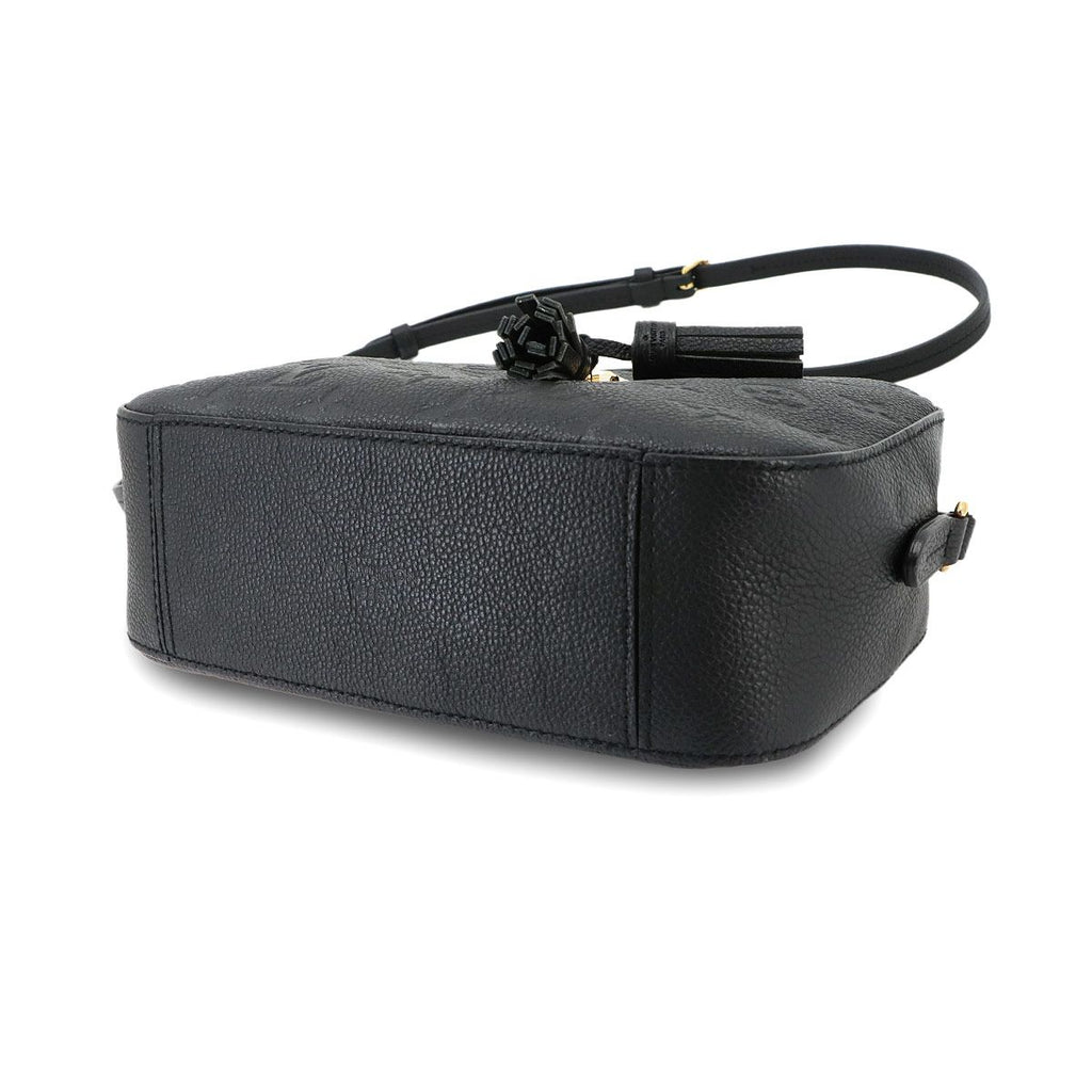Louis Vuitton Monogram Empreinte Saintonge Shoulder Bag Leather Noir Black — view 4