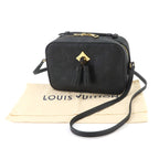 Louis Vuitton Monogram Empreinte Saintonge Shoulder Bag Leather Noir — view 2