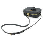 Louis Vuitton Monogram Empreinte Saintonge Shoulder Bag Leather Noir — view 6