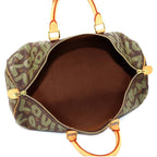 Louis Vuitton Monogram Graffiti Keepall 50 Boston Bag Khaki — view 6