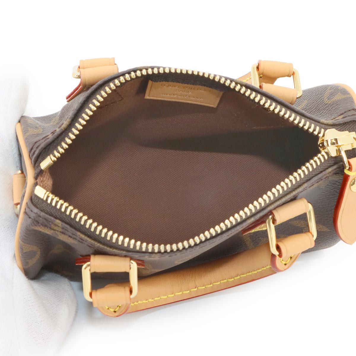 Louis Vuitton Monogram Nano Speedy 2-Way Bag — view 7