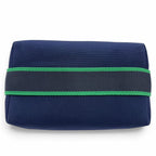 Hermes Brid-a-brac PM Silver Sellier H Logo Canvas Pouch Handbag Navy — view 4