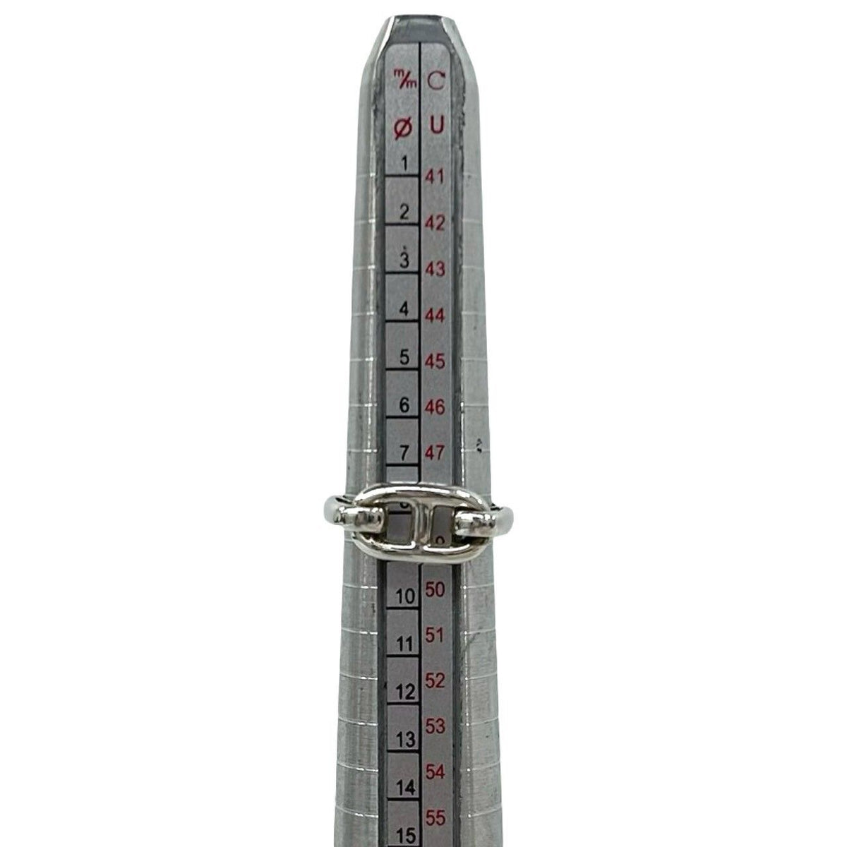 Hermes Chaine D'ancre Ring 925 Sterling Silver — view 8