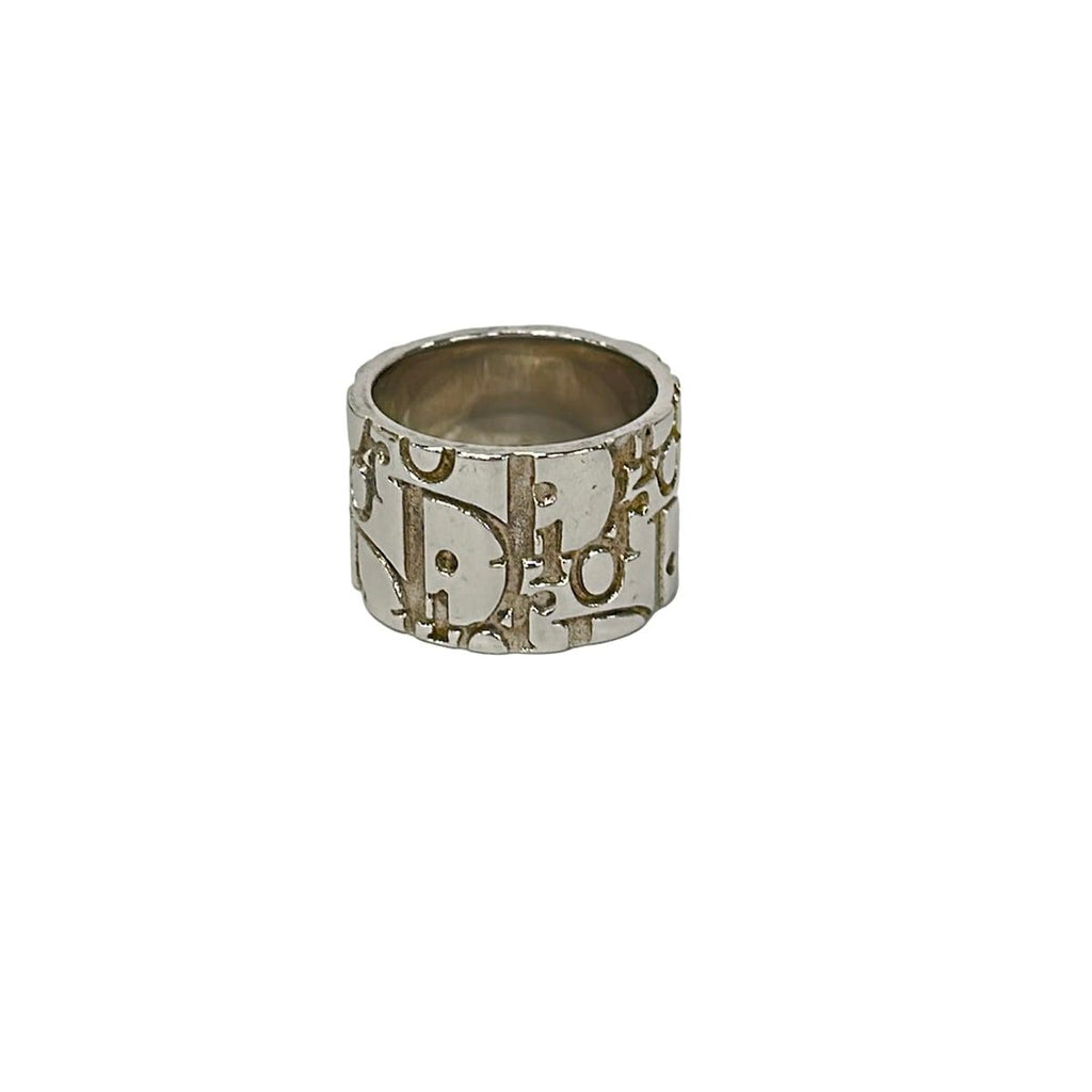 Dior Ring Silver Logo Glam