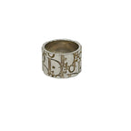 Dior Ring Silver Logo Glam