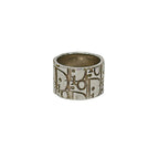 Dior Ring Silver Logo Glam — view 3