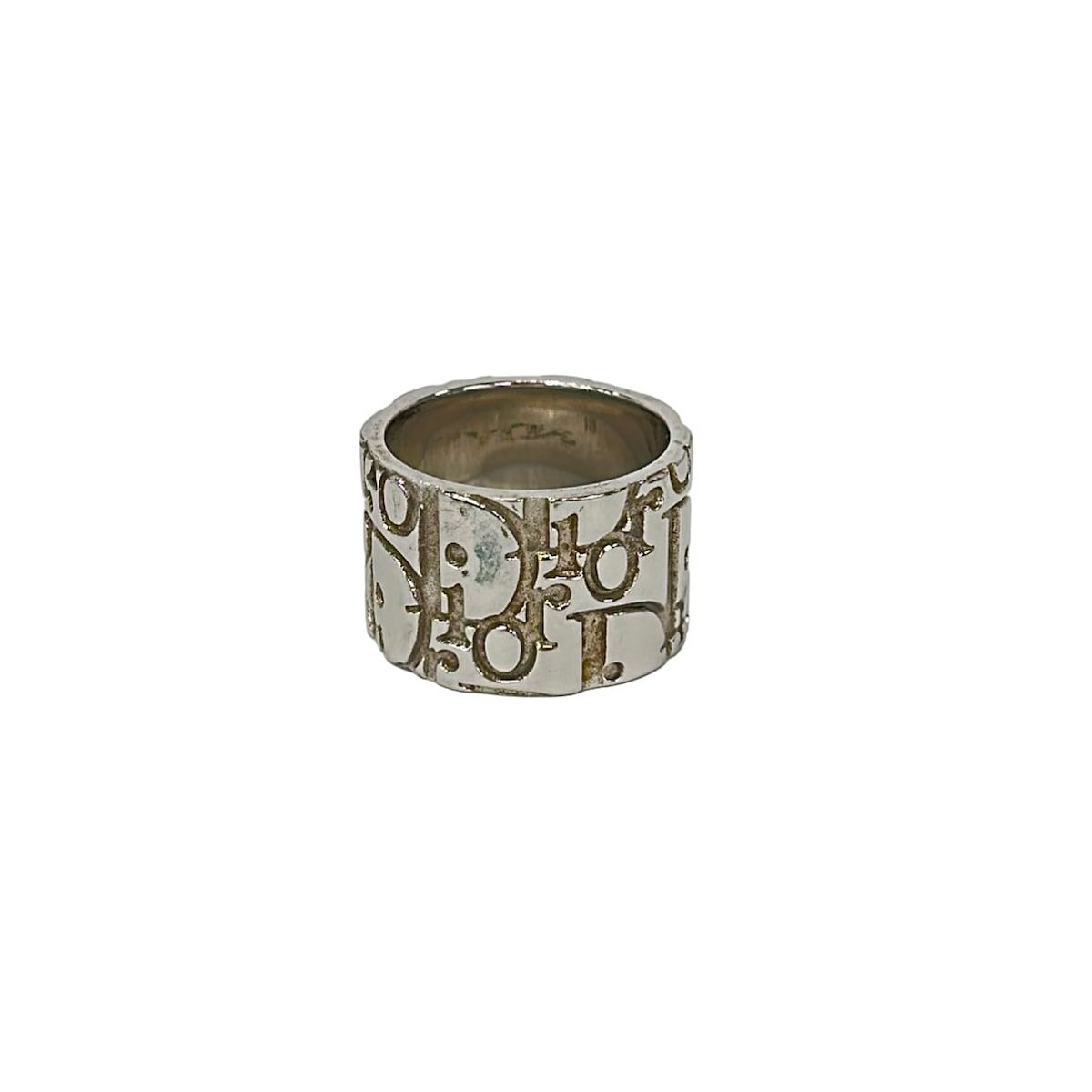 Dior Ring Silver Logo Glam — view 2