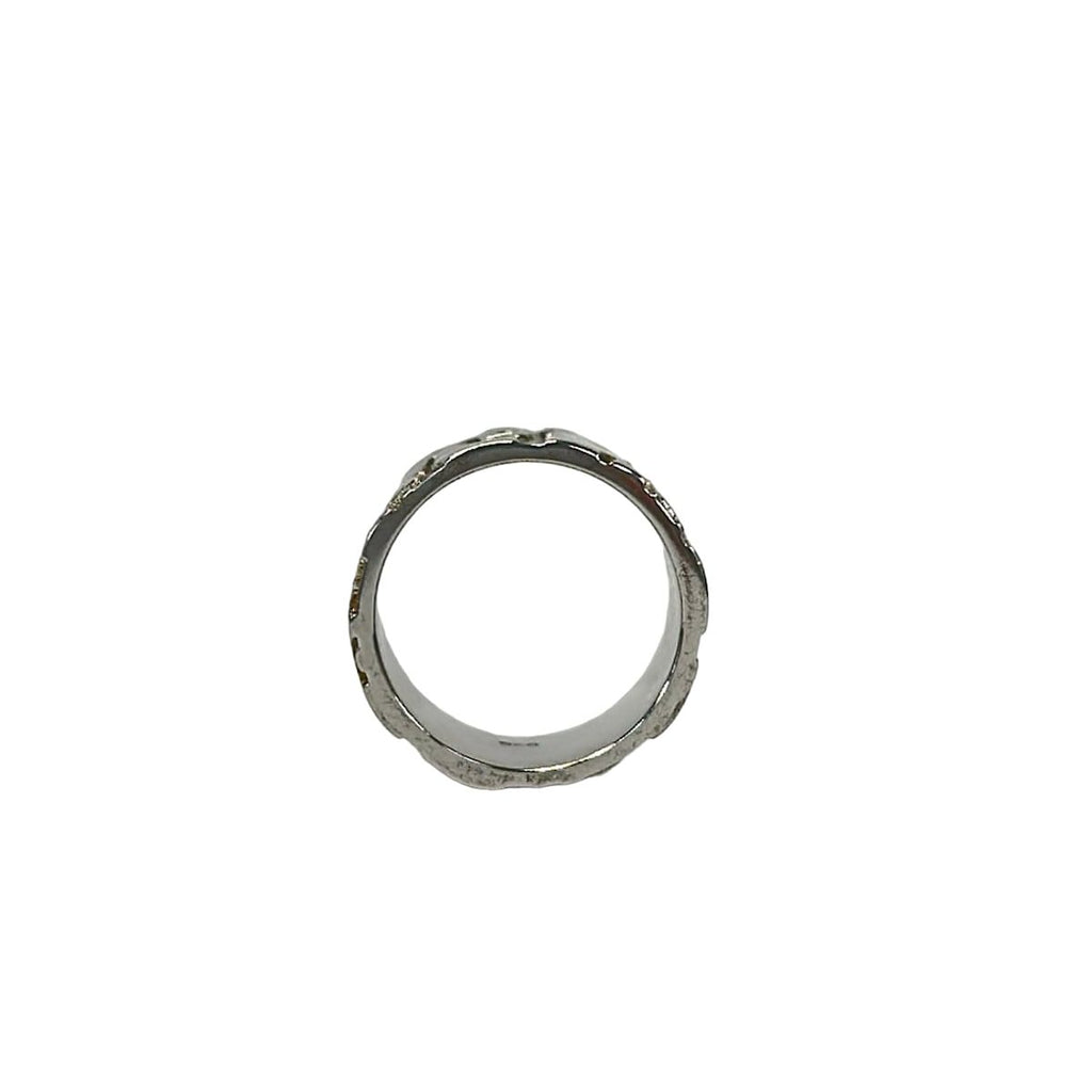 Dior Ring Silver Logo Glam — view 4