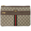 Gucci Sherry Line GG Supreme Beige Clutch