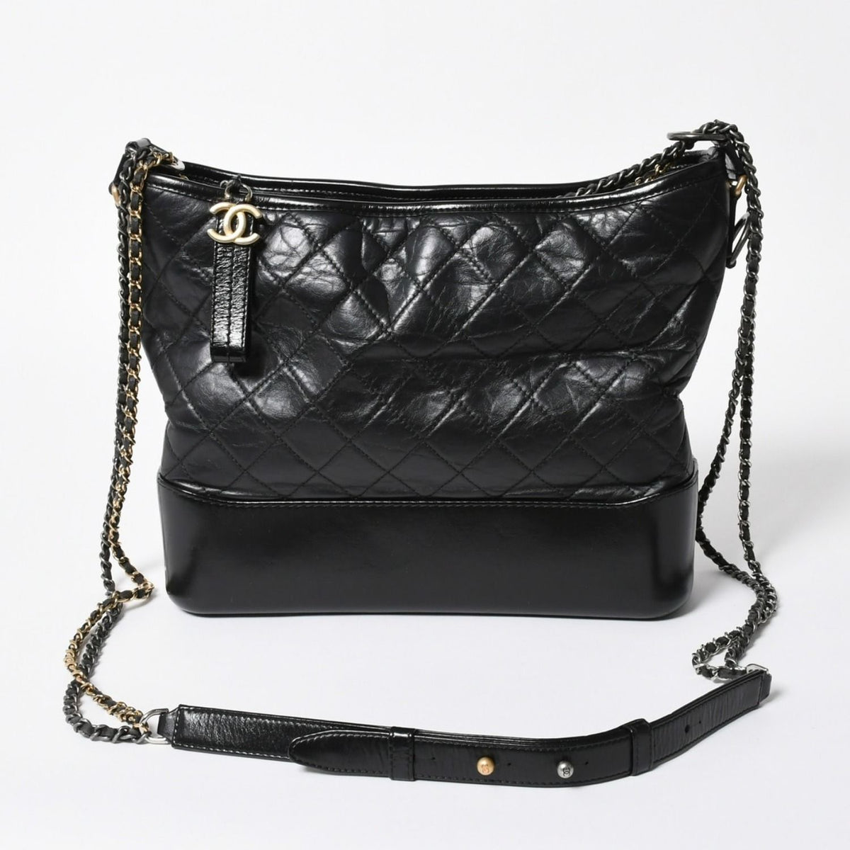 Chanel Gabrielle de Chanel Large Hobo Chain Shoulder Bag CC Logo