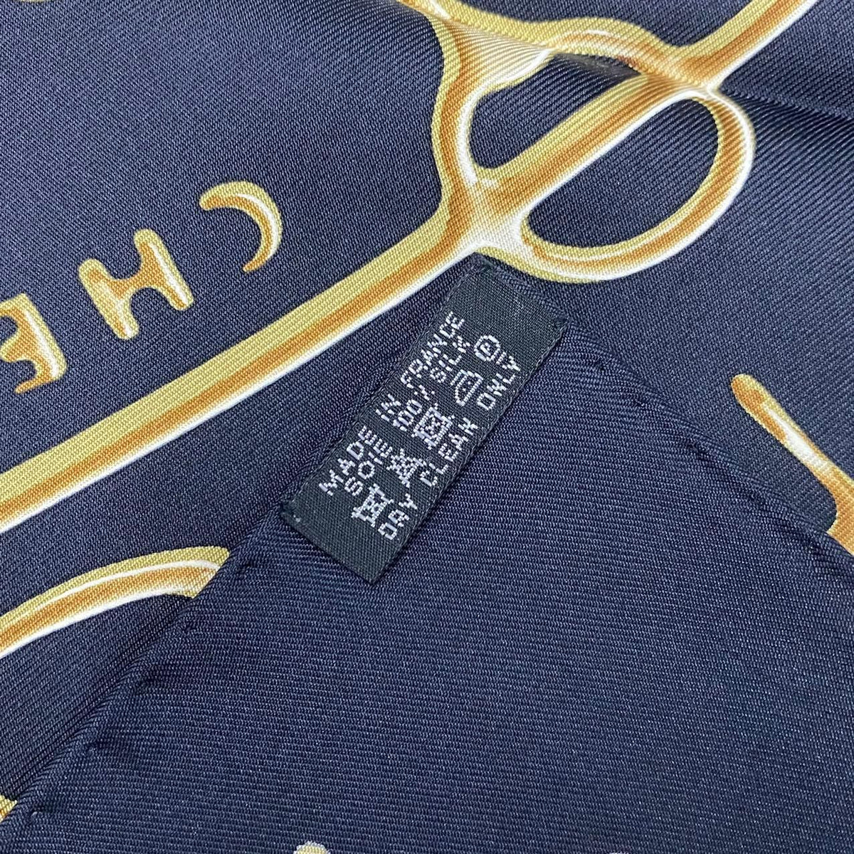 Hermes Carre 90 Silk Scarf Cheval Fusion Black — view 6