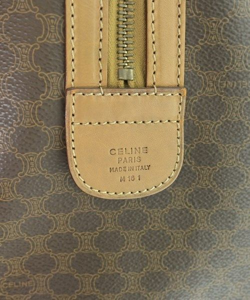 Celine Boston Bag Travel Bag Brown — view 8