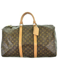 Louis Vuitton Monogram Keepall 50 Boston Bag