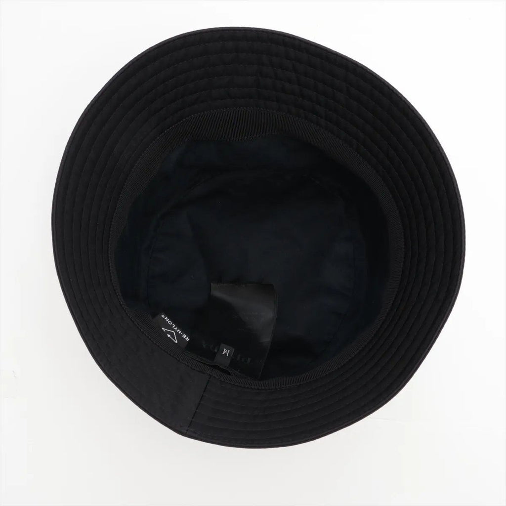 Prada Re-Nylon Triangle Logo Bucket Hat M Hat — view 4