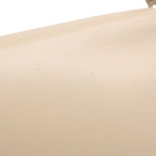 Louis Vuitton Shoulder Bag Caviar Leather Beige Silver with Mirror — view 7