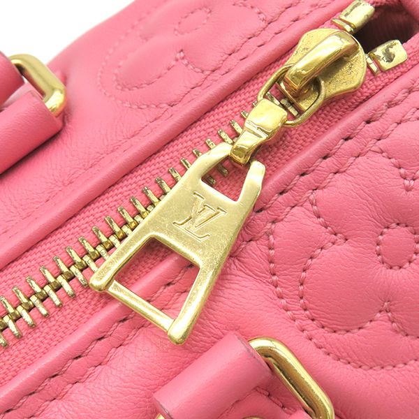 Louis Vuitton 2-Way Bag Papillon BB Leather Bubbleg Lambskin Dragon Fruit Gold — view 8