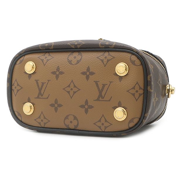 Louis Vuitton 2-Way Bag Vanity NV PM Monogram Canvas Reverse Gold Shoulder — view 3