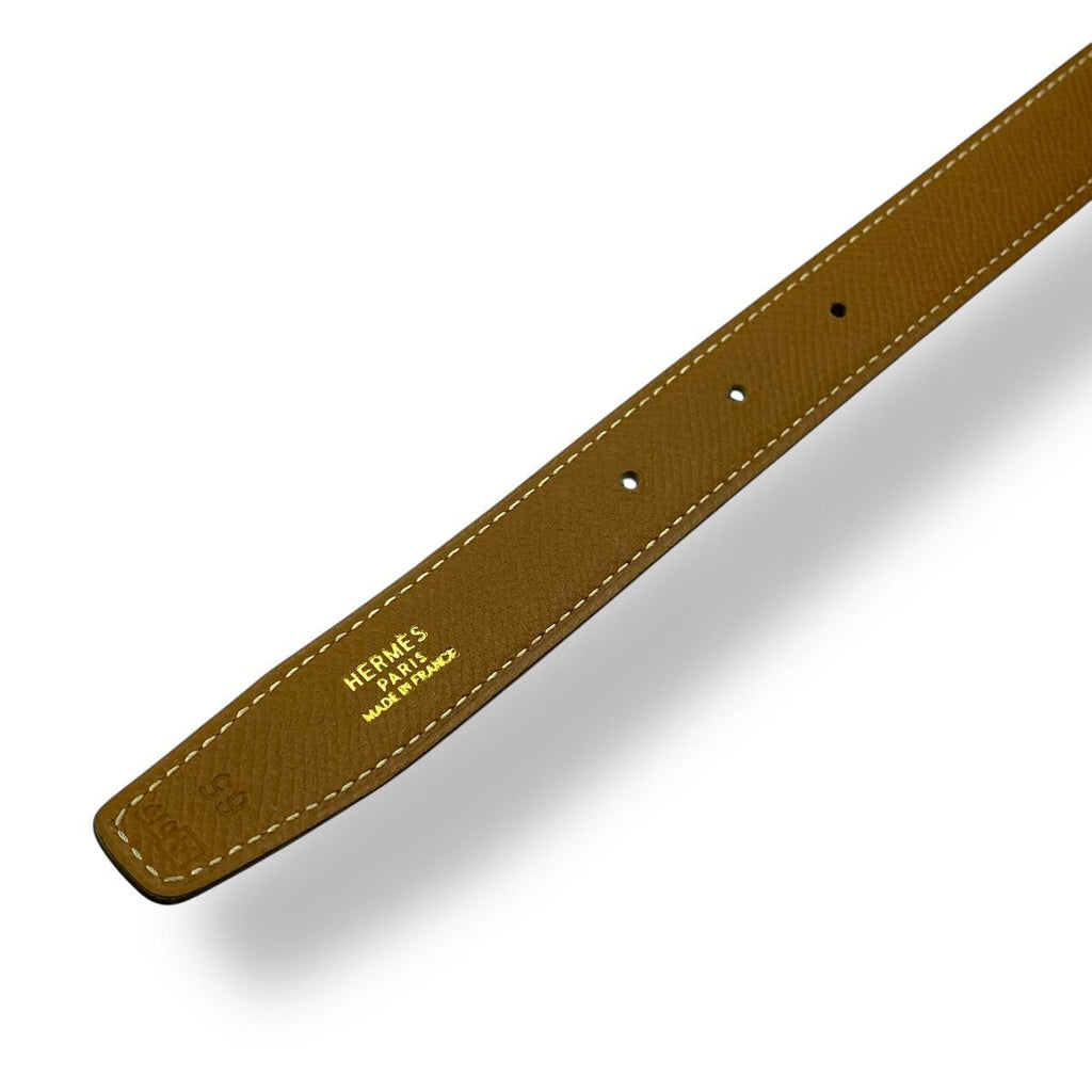Hermes Belt Leather Reversible H Logo Black — view 6
