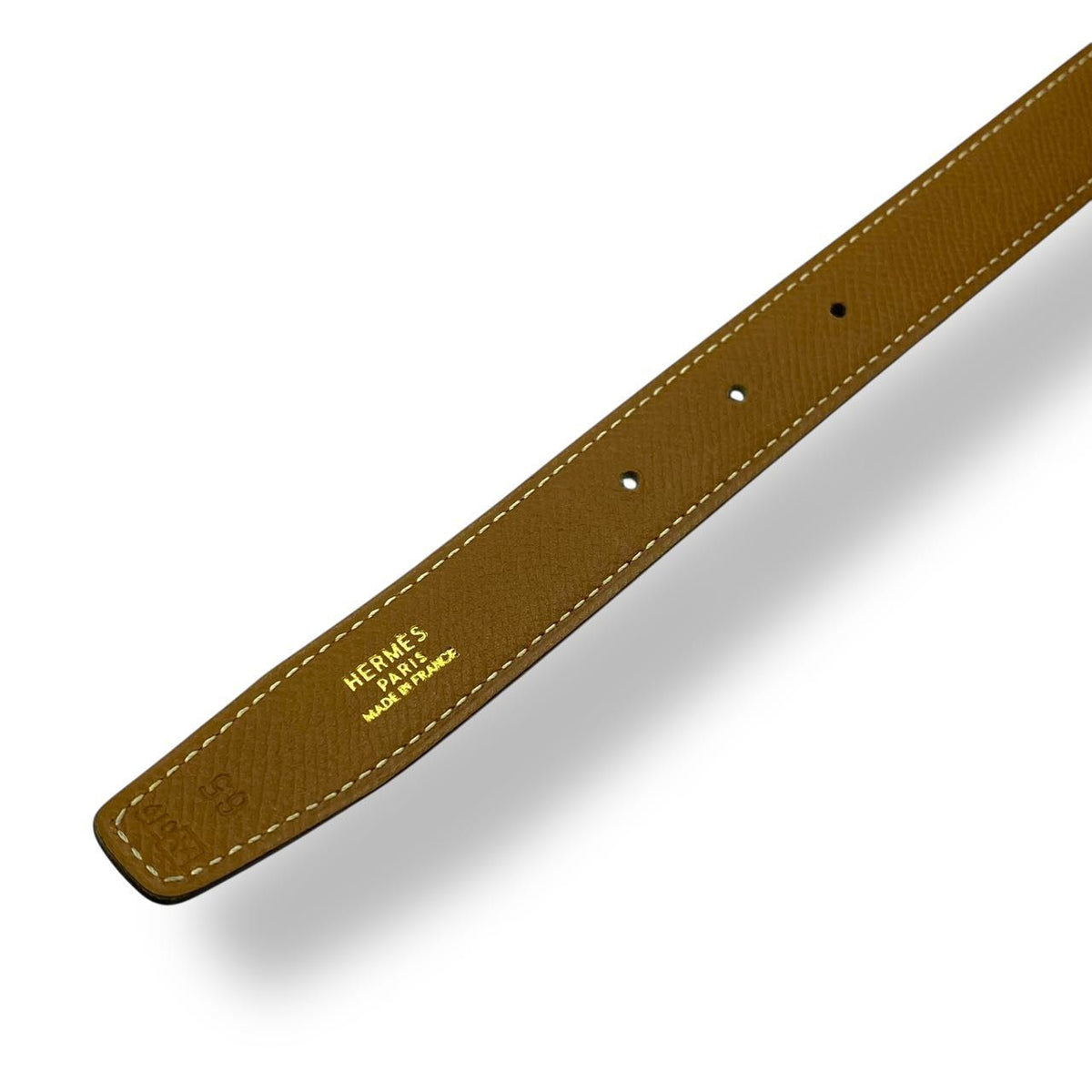 Hermes Belt Leather Reversible H Logo Black — view 6