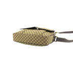 Celine Macadam Blason Pattern Canvas Leather Shoulder Bag Pochette Crossbody — view 8
