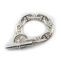 Hermes Chaine D'ancre TGM Bracelet Silver Chain