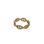 Hermes Enchainee 54 Pink Gold Ring — view 6