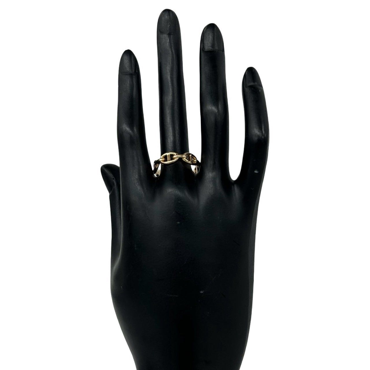 Hermes Enchainee 54 Pink Gold Ring — view 2