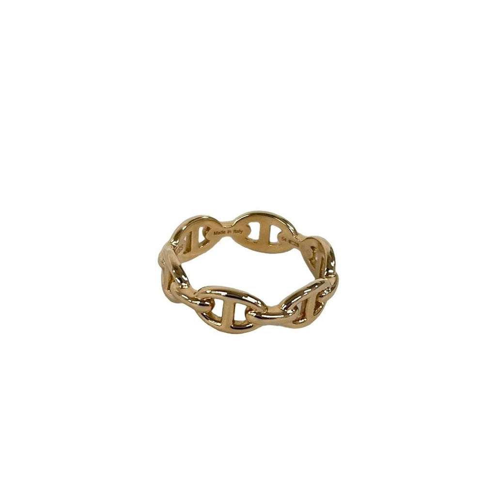 Hermes Enchainee 54 Pink Gold Ring — view 5