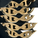 Hermes Enchainee 54 Pink Gold Ring — view 3