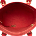 Louis Vuitton Epi Bucket PM Tote Shoulder Bag Rouge Red Leather — view 4