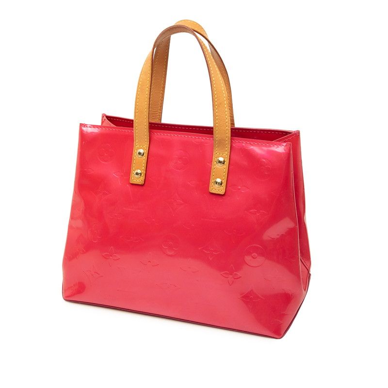 Louis Vuitton Monogram Vernis Reade PM Handbag Pink Patent Leather — view 2