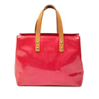 Louis Vuitton Monogram Vernis Reade PM Handbag Pink Patent Leather