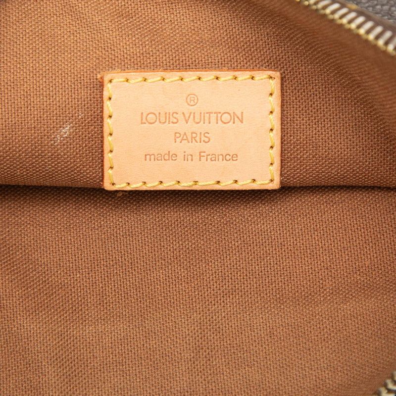 Louis Vuitton Monogram Pochette Bosphore Crossbody Shoulder Bag Brown Leather — view 5